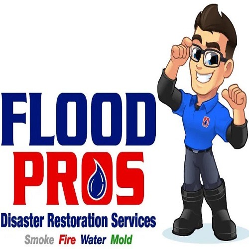 Flood Pros Water Damage Restoration Logo