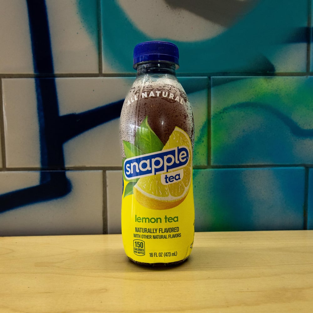 Snapple lemon tea