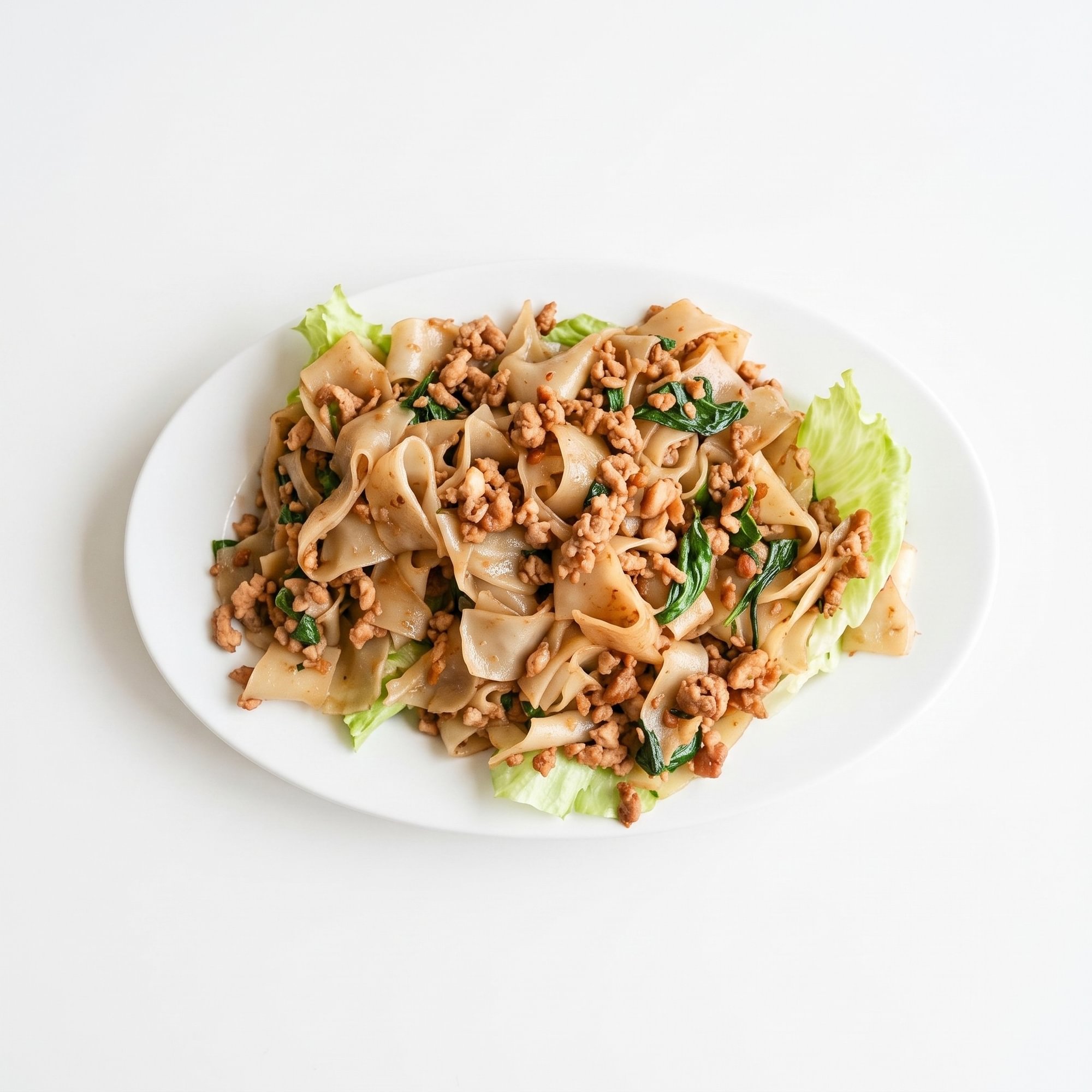Pad Yai Kee Maow Chicken - ผัดใหญ่ขี้เมาไก่สับ