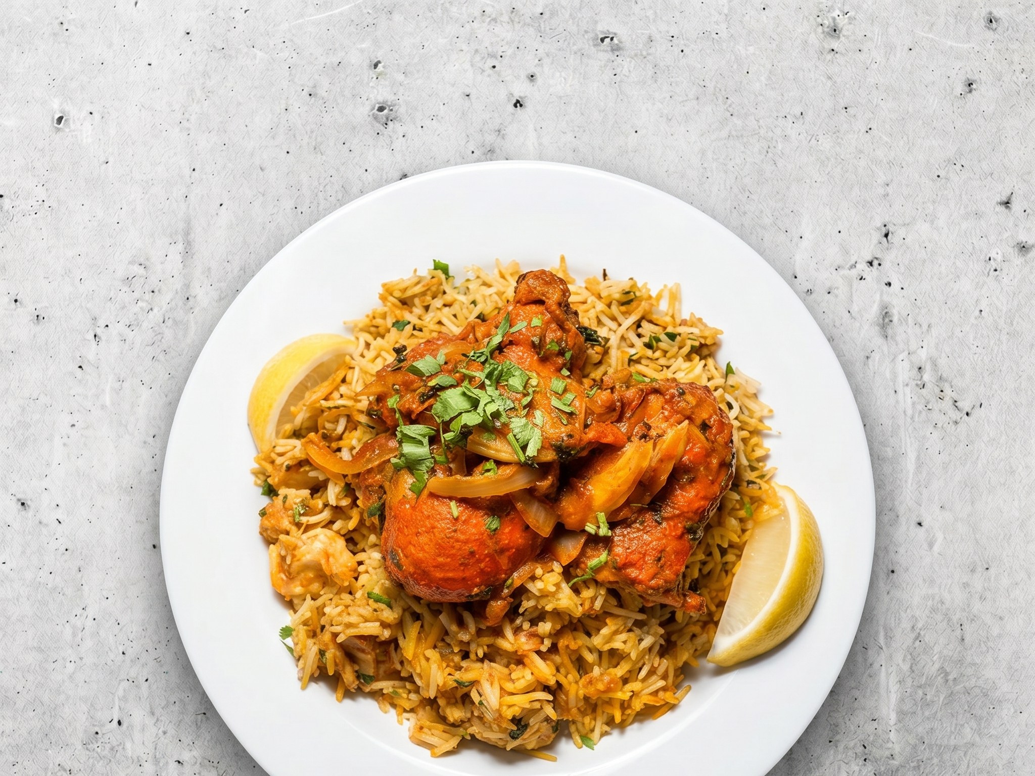 Tandoori Chicken Biryani