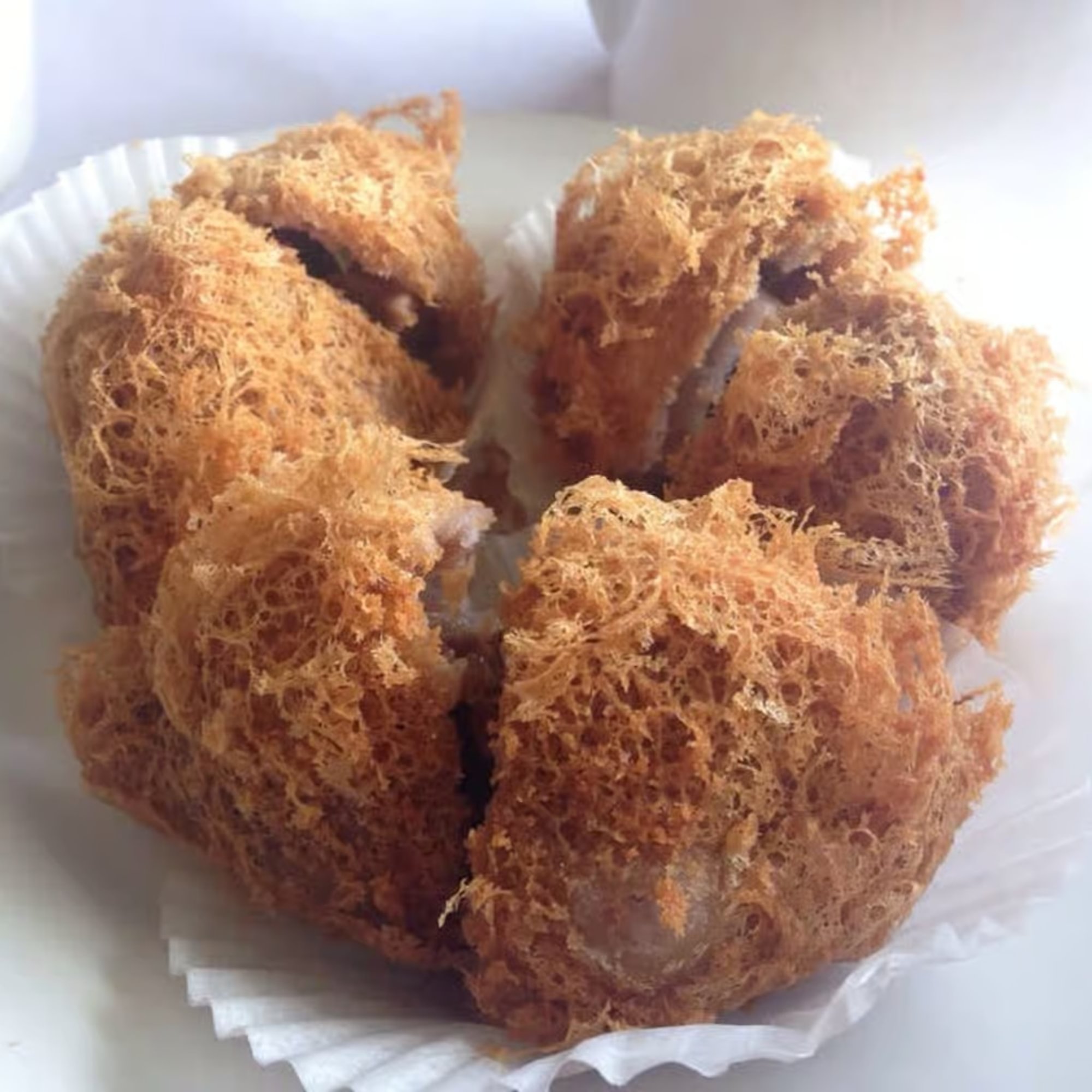 Deep Fried Taro Turnover (3) / 芋蓉炸芋角