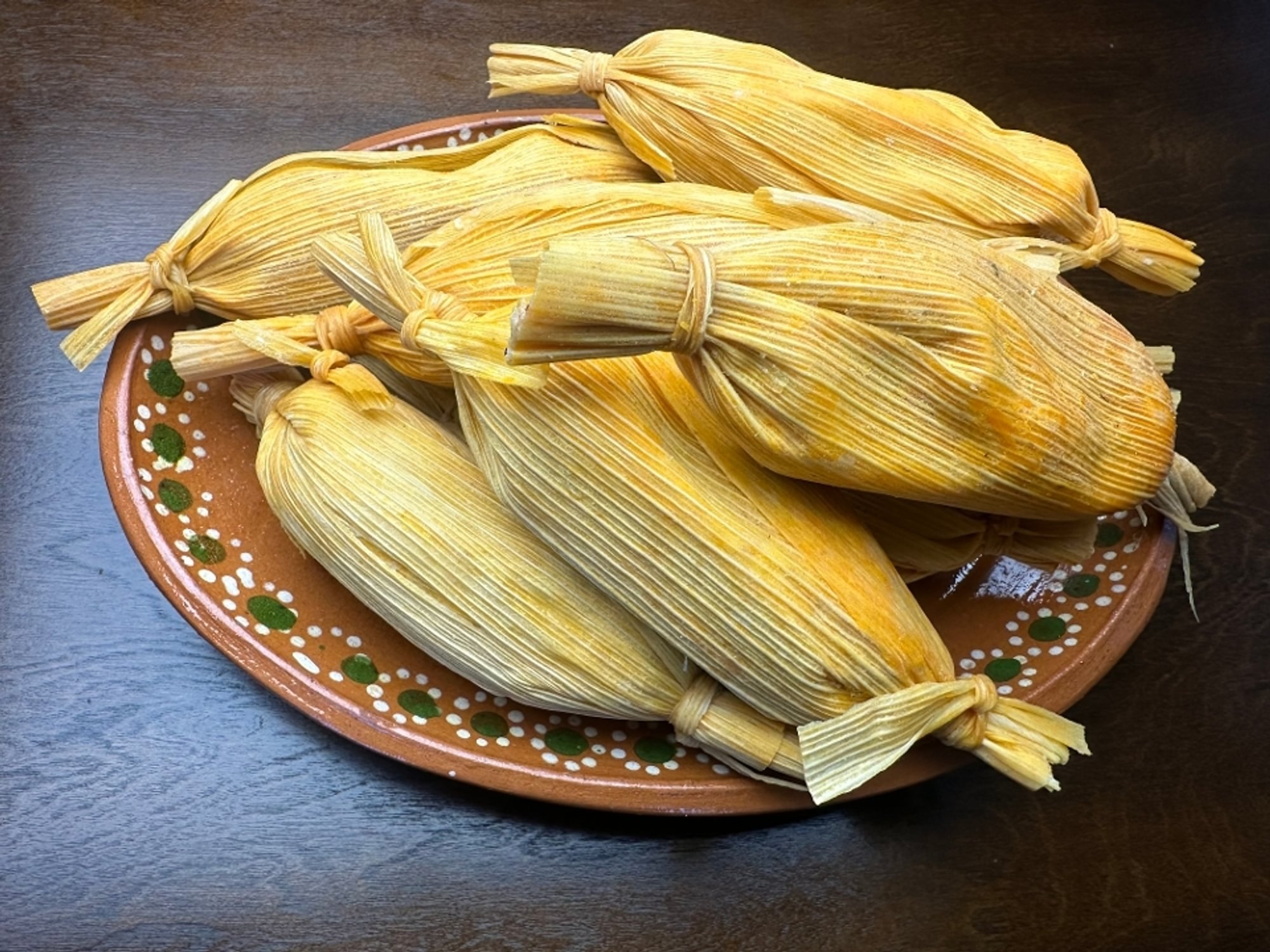 Tamales de elote