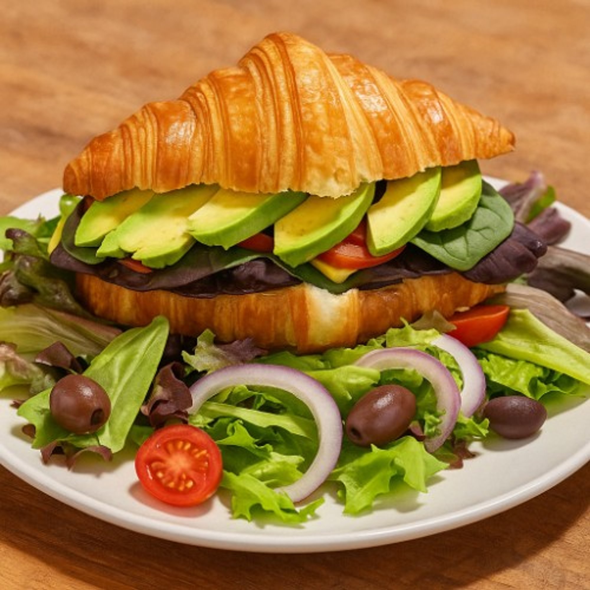 Veggie Croissandwich