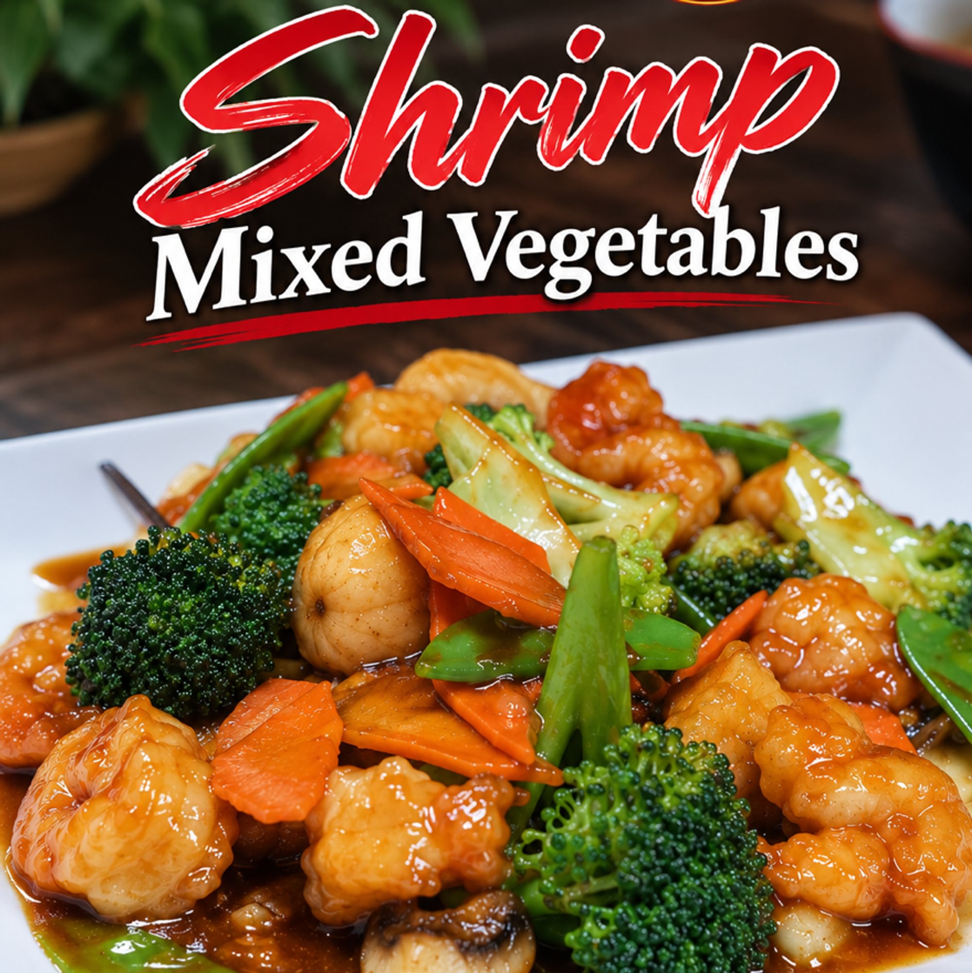 Shrimp & Mixed Vegetables