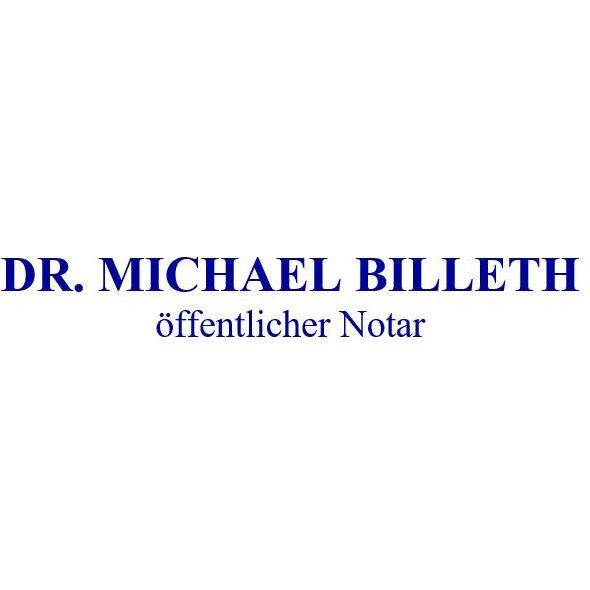 Logo von Notar Dr. Michael Billeth