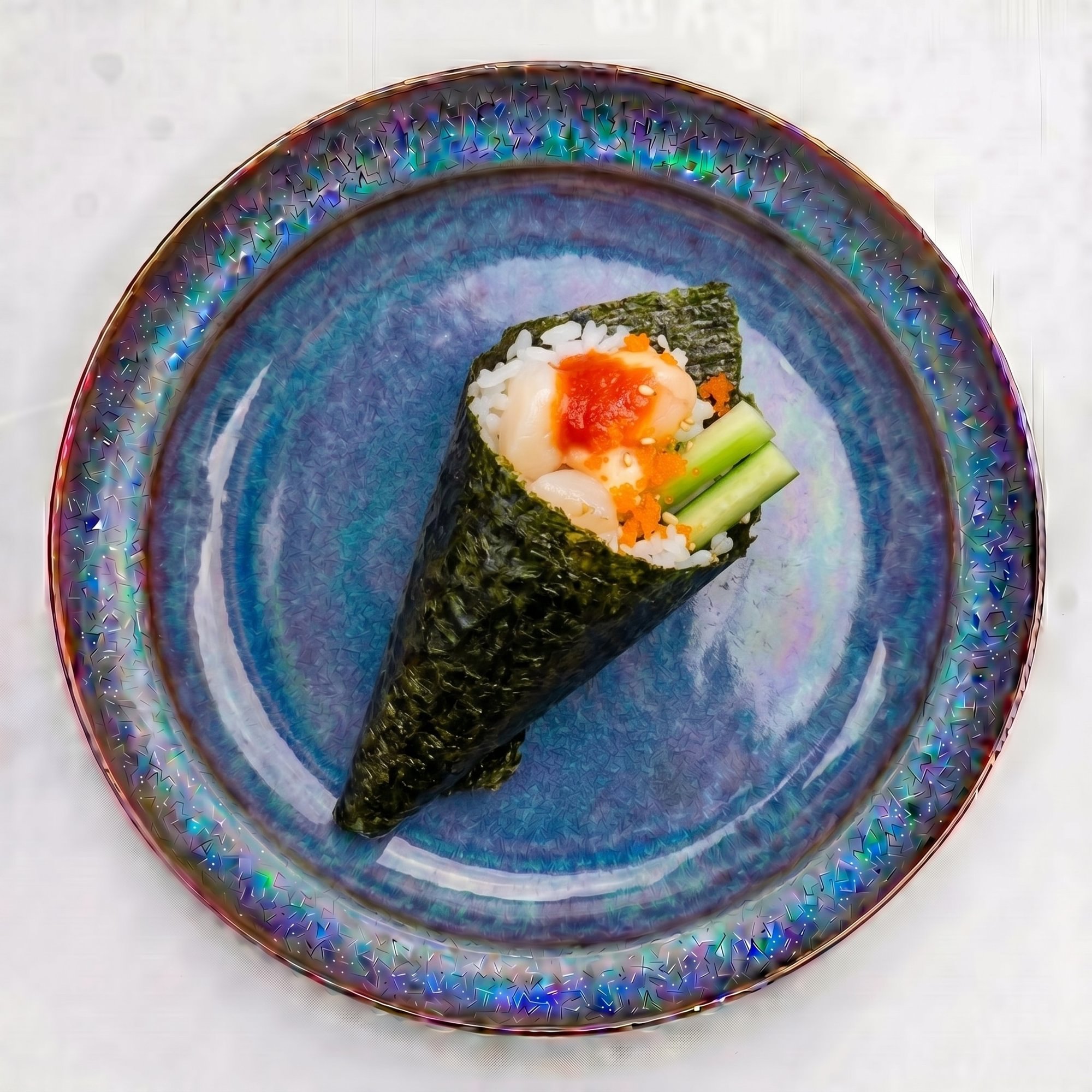 Spicy Scallop Hand Roll