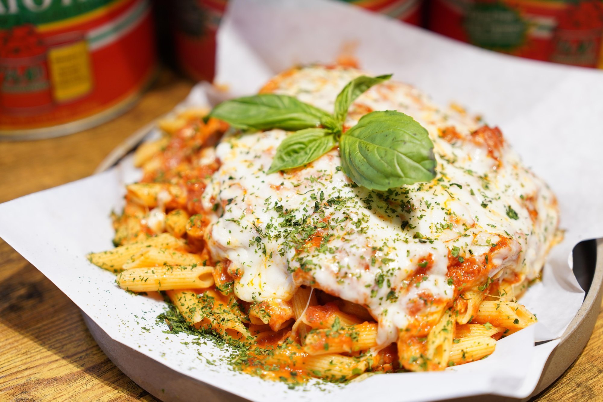 Chicken Parm & Ziti