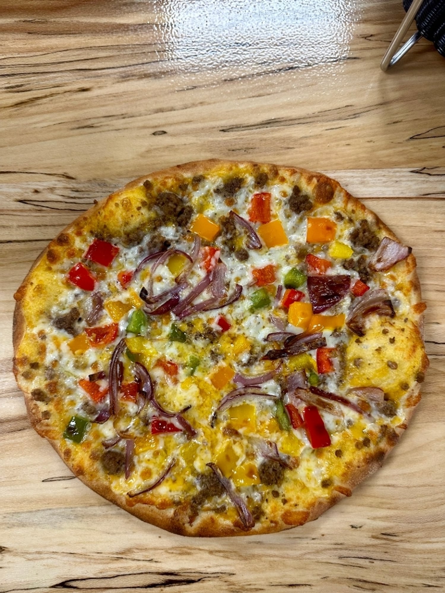 Small Philly Cheesesteak Pizza