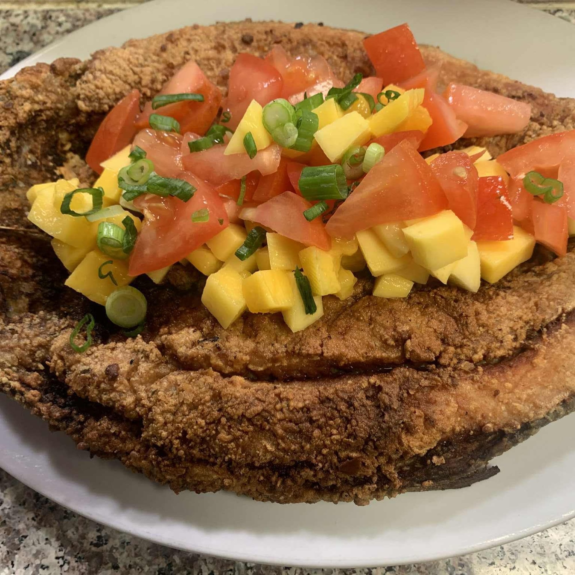 Fried Marinated Bangus