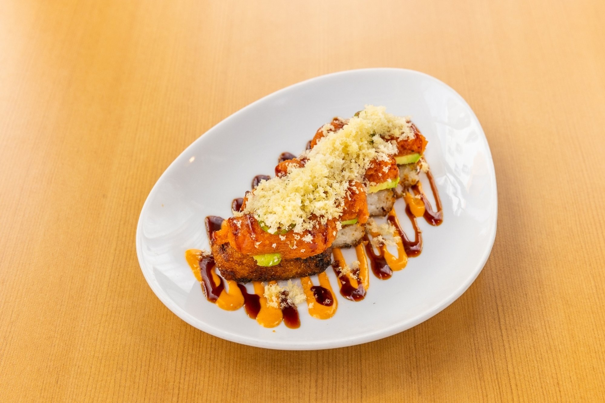 Spicy Tuna Rice Cakes