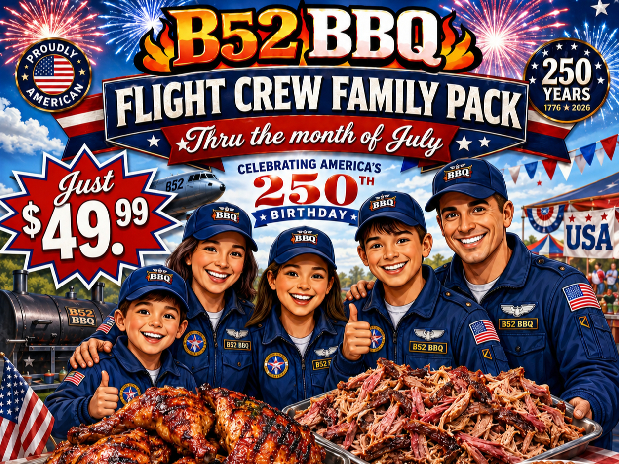 "The Flight Crew" (Feeds 6 - 8 Adults)