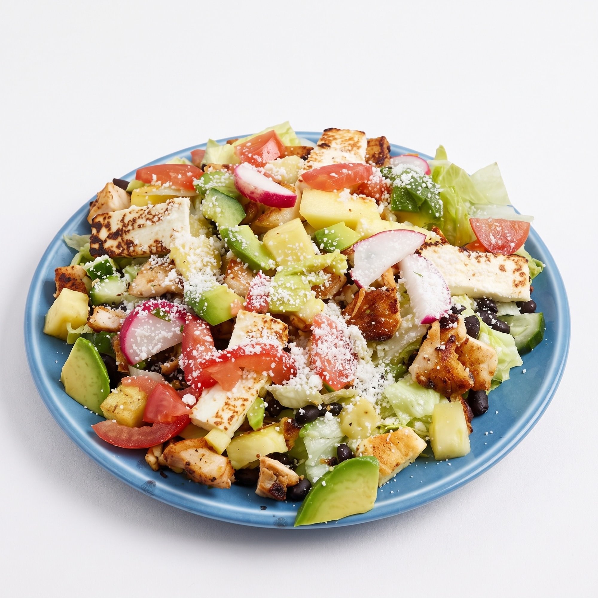 Ensalada Mexicana de la Casa con Camarones (Mexican House Salad with Shrimp)
