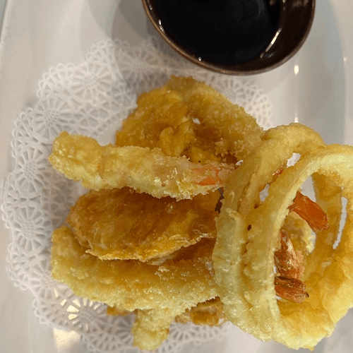 Shrimps and Vegetables Tempura (No Rice)