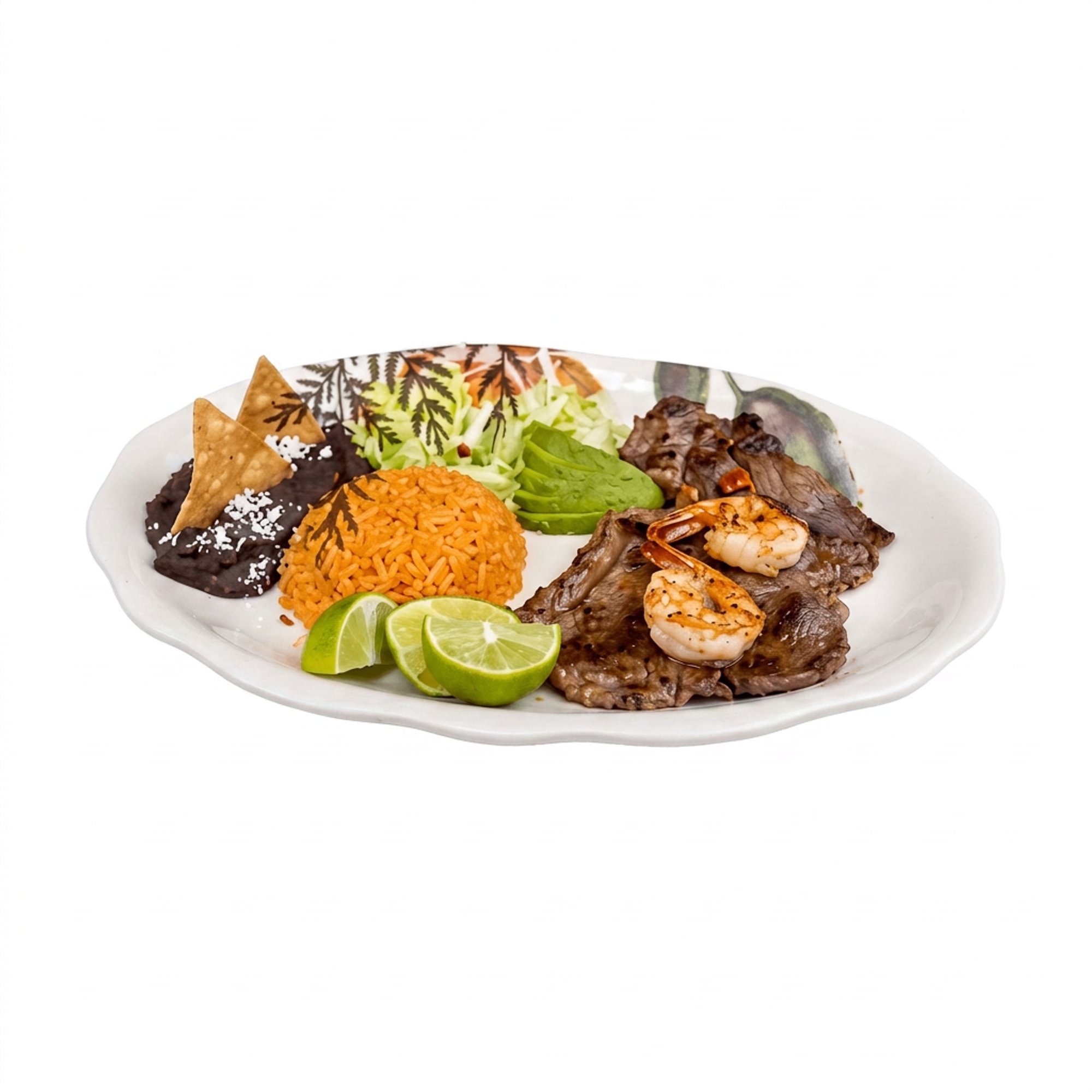 Bistec Asado Camarones (Grilled Steak with Shrimp)