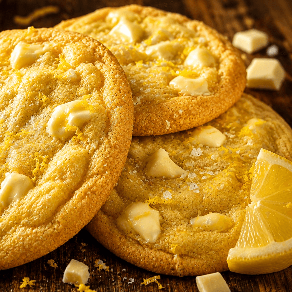 Lemon White Chocolate Cookie