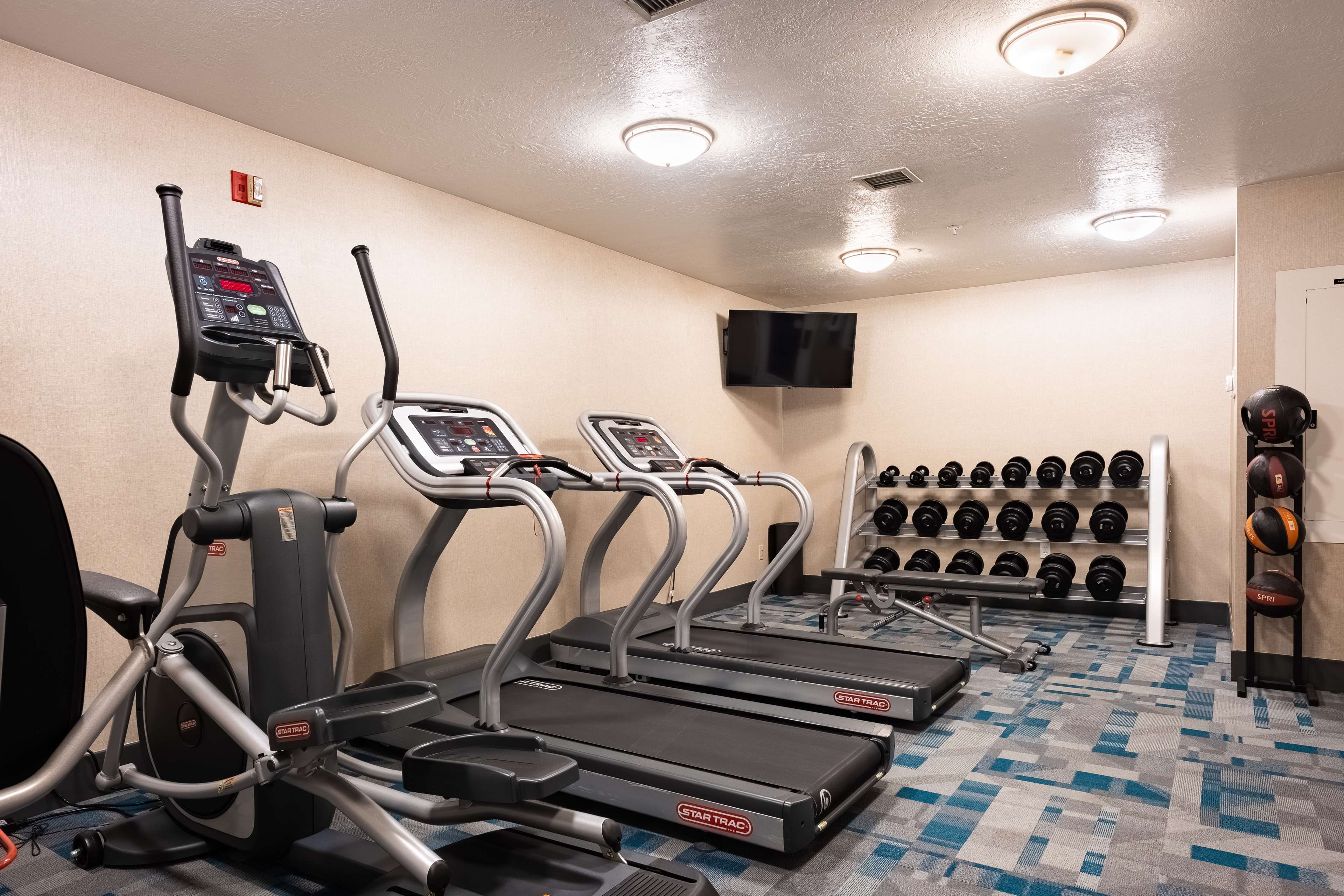 Health club  fitness center  gym