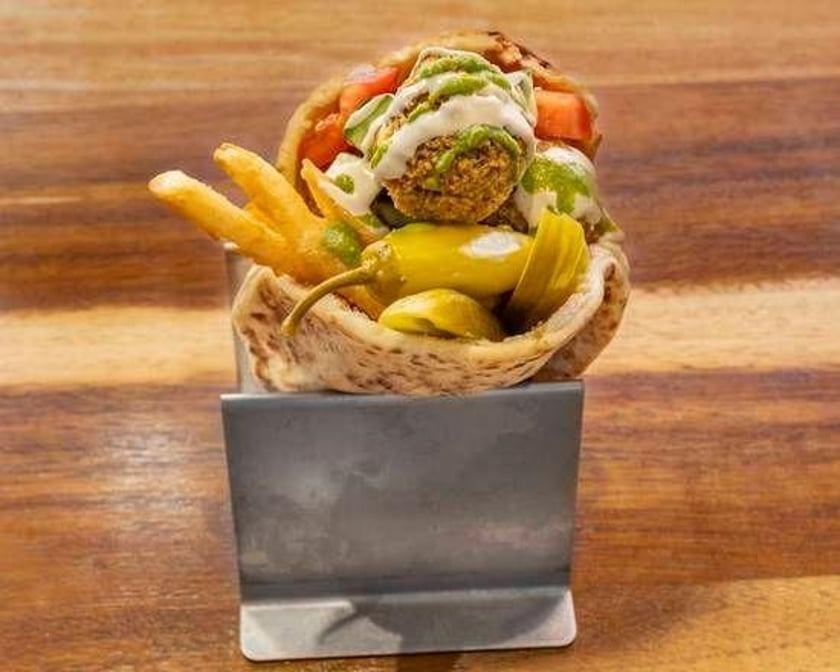 Falafel Pita Sandwich