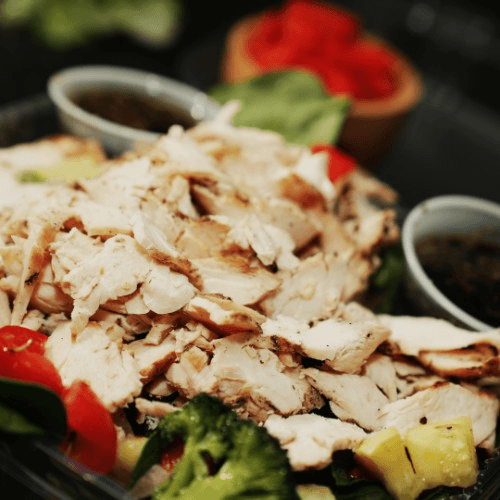 Health Salad with Grilled Chicken