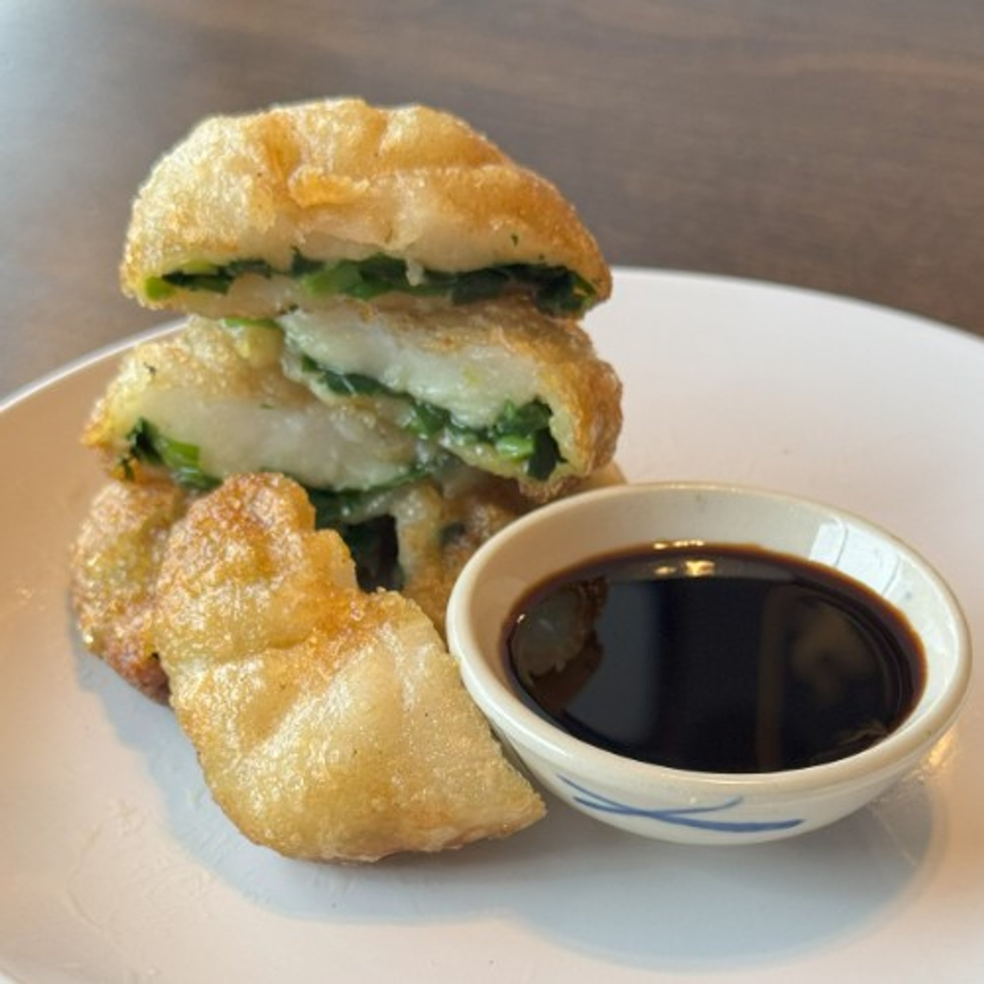 Chive Pancakes