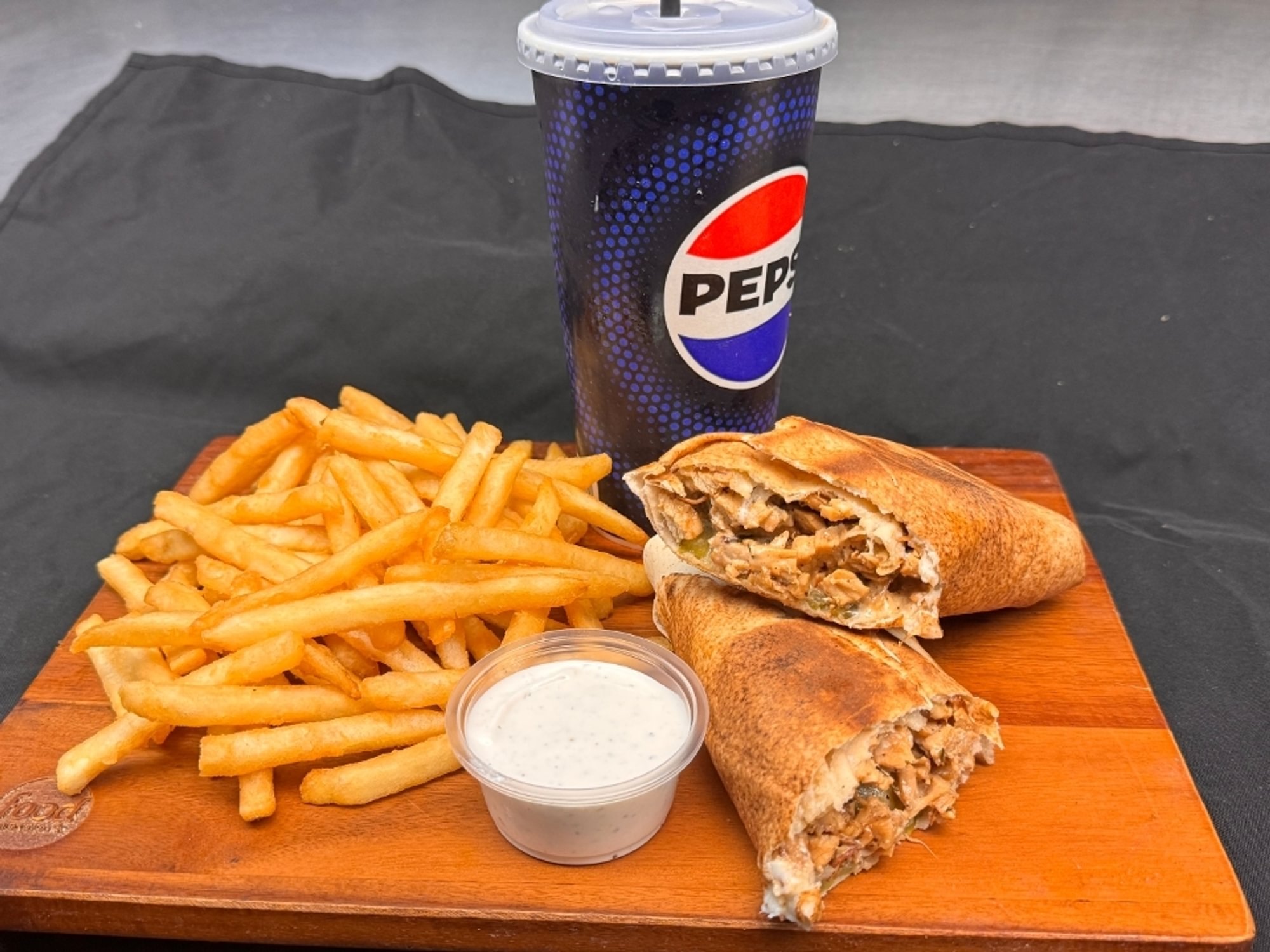 Shawarma w/ Fries & Drink