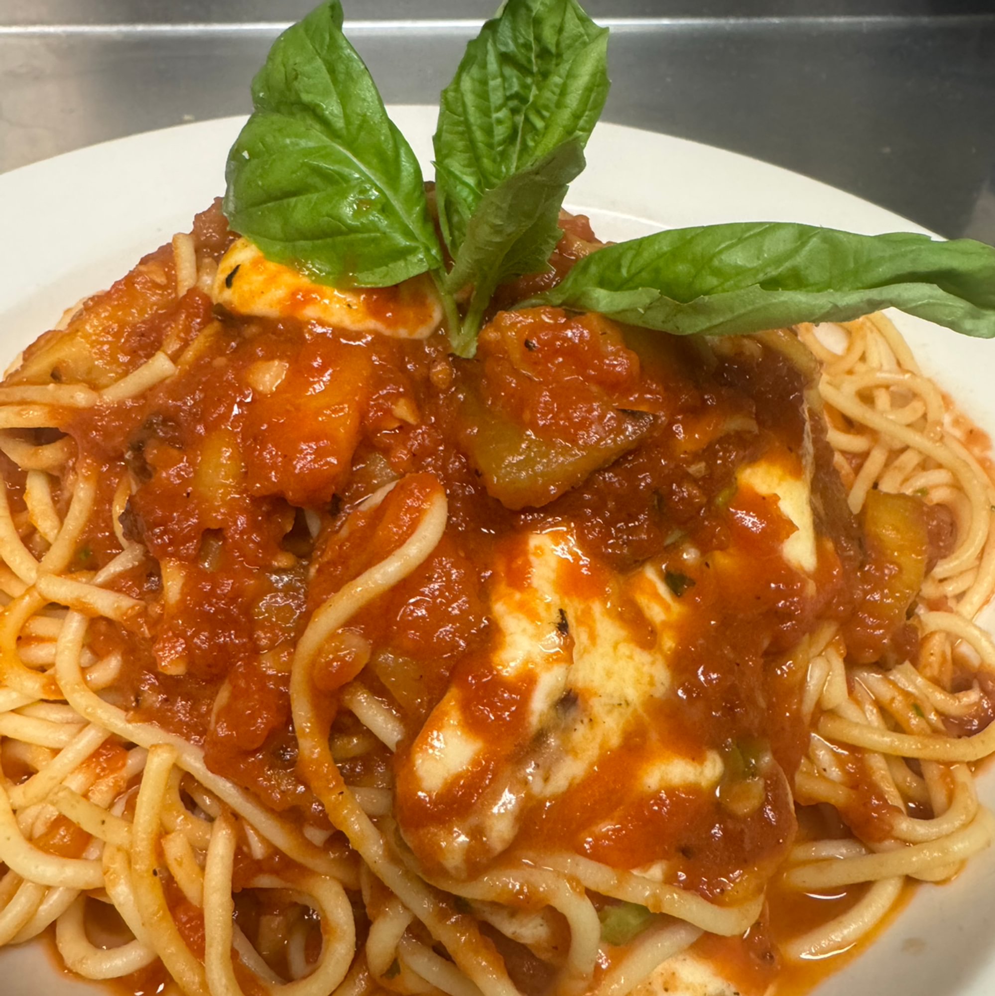 Spaghetti alle Melanzane