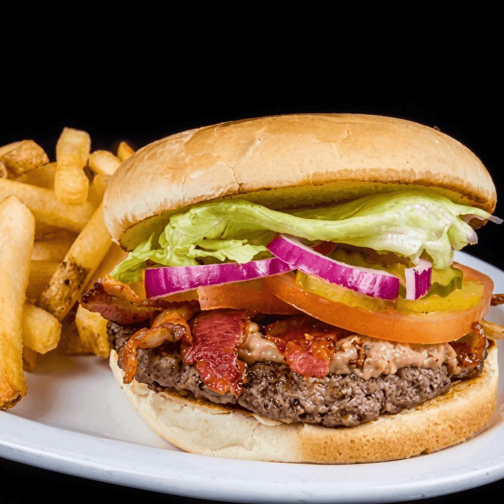 The Bean Bacon Barn Burger