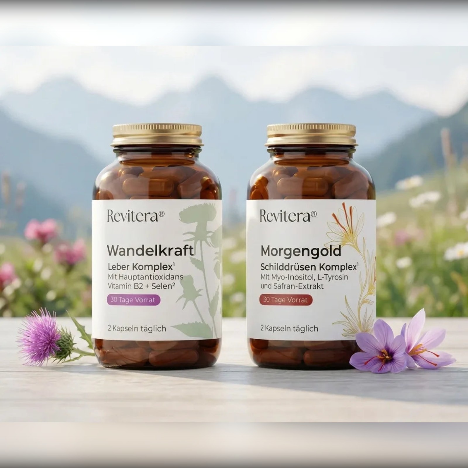 Wandelkraft & Morgengold set, 1 month