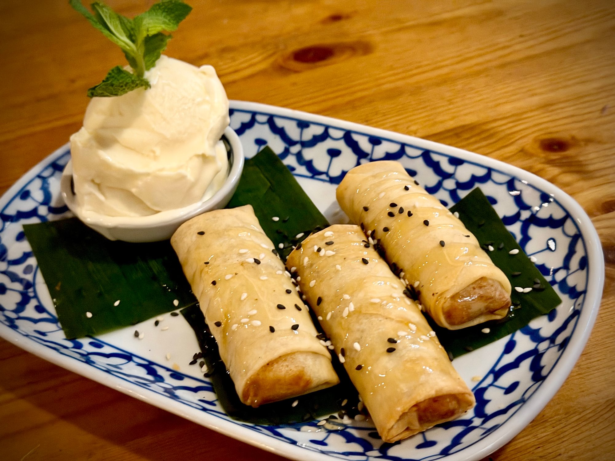 Banana Spring Roll