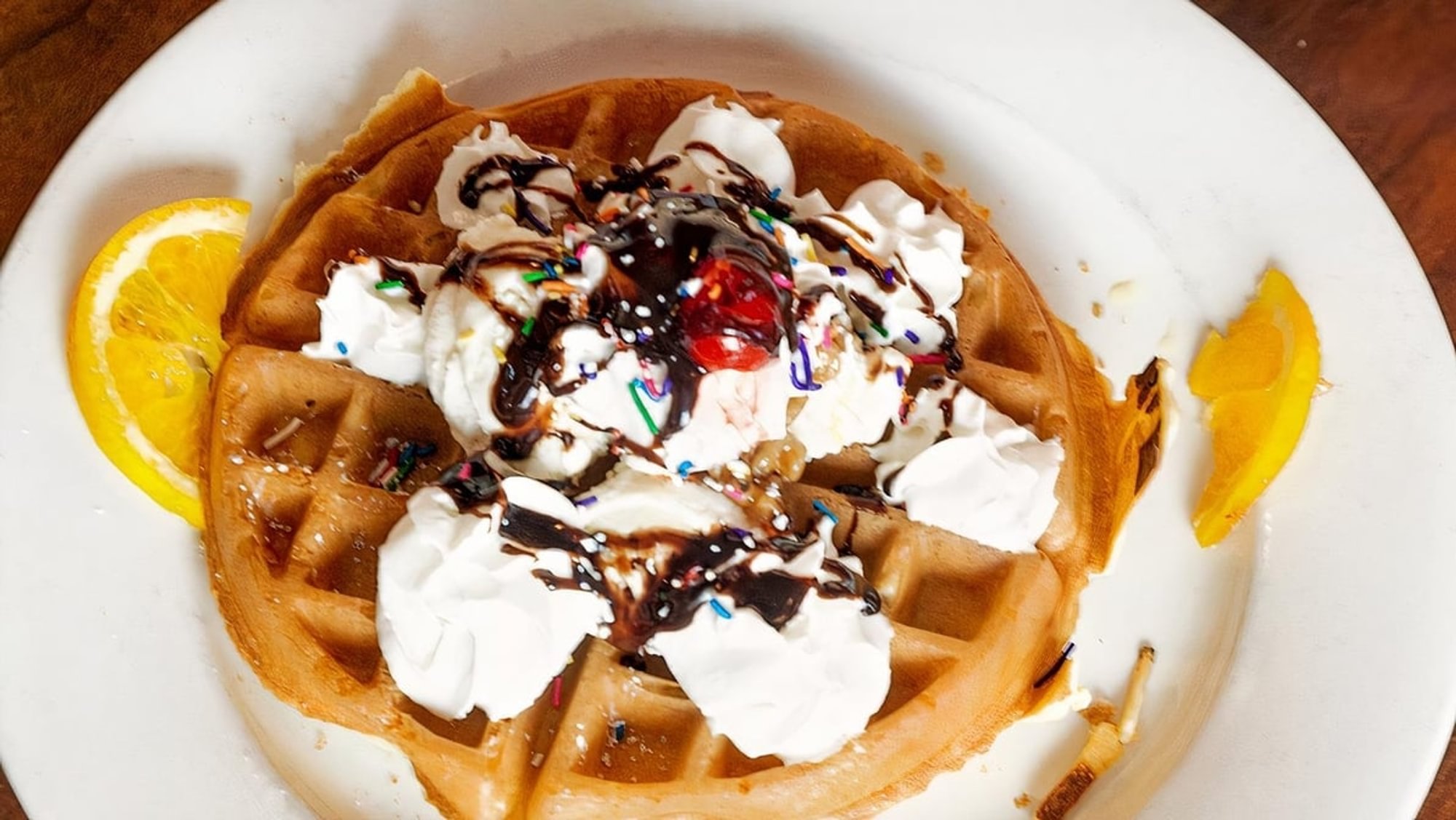 Waffle Sundae