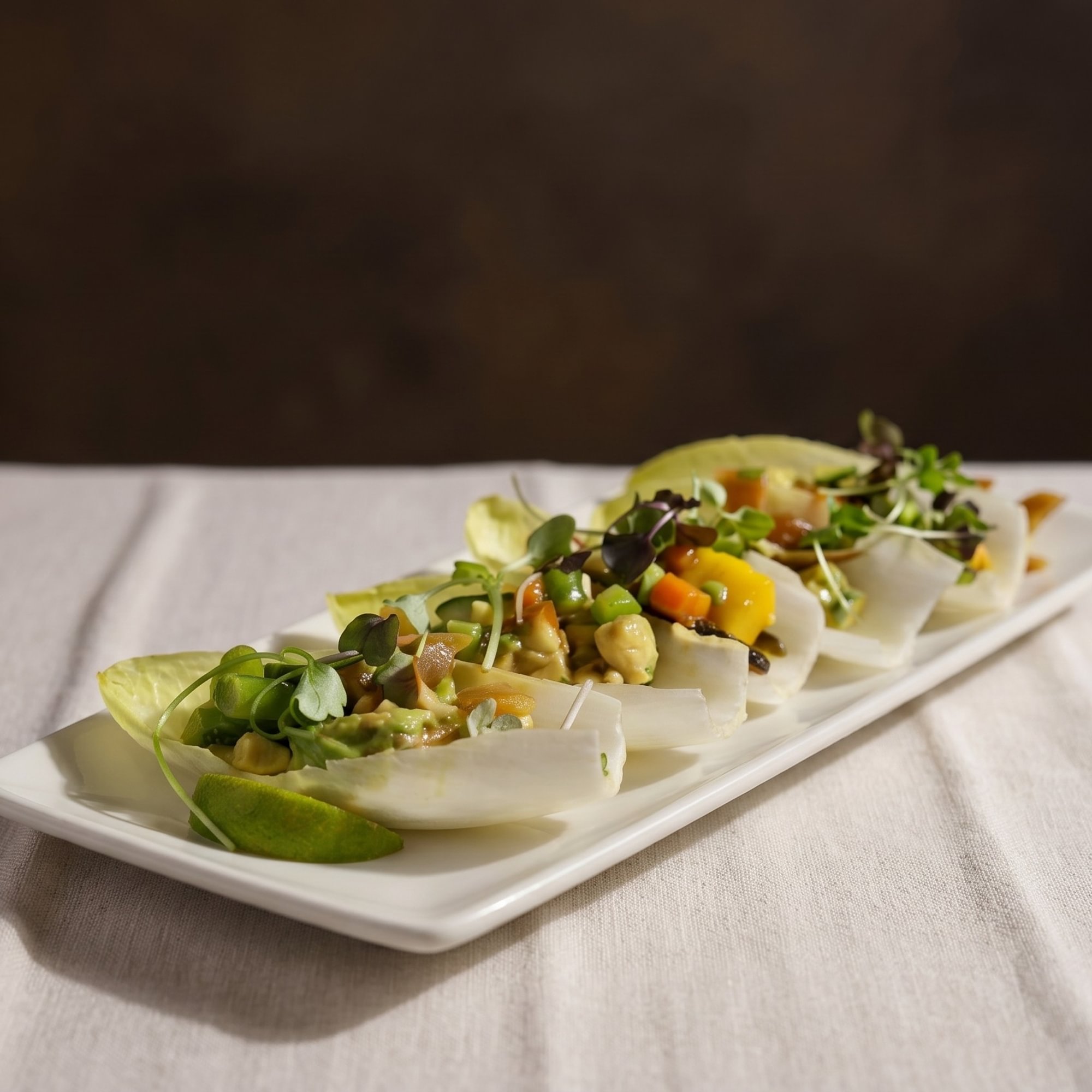 Vegan Endive Ceviche