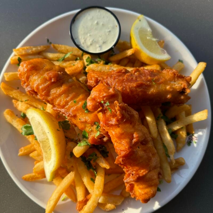 IPA Beer Battered Fish & Chips