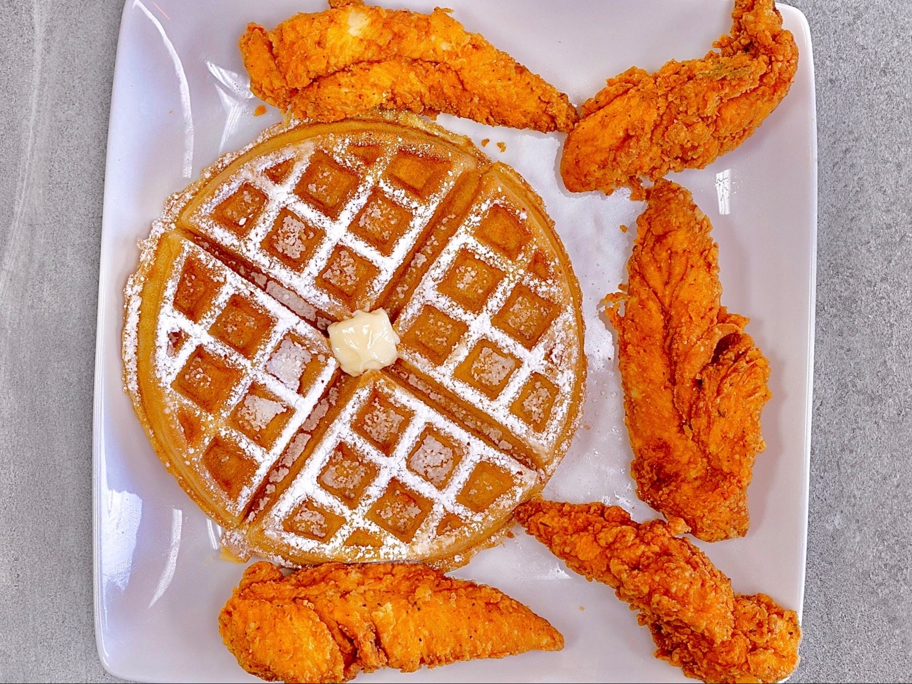 20 Tenders & 4 Waffles