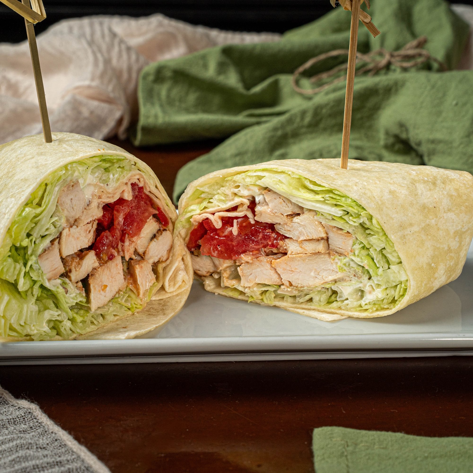 Simple Chicken Wrap
