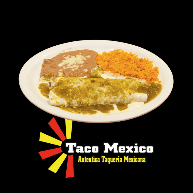 Burrito Verde (Steak or Chicken)