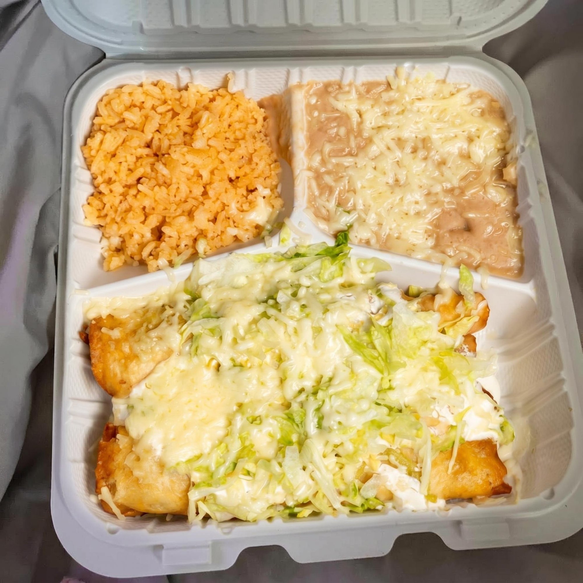 #7 Three Taquitos w/ Shredded Chicken