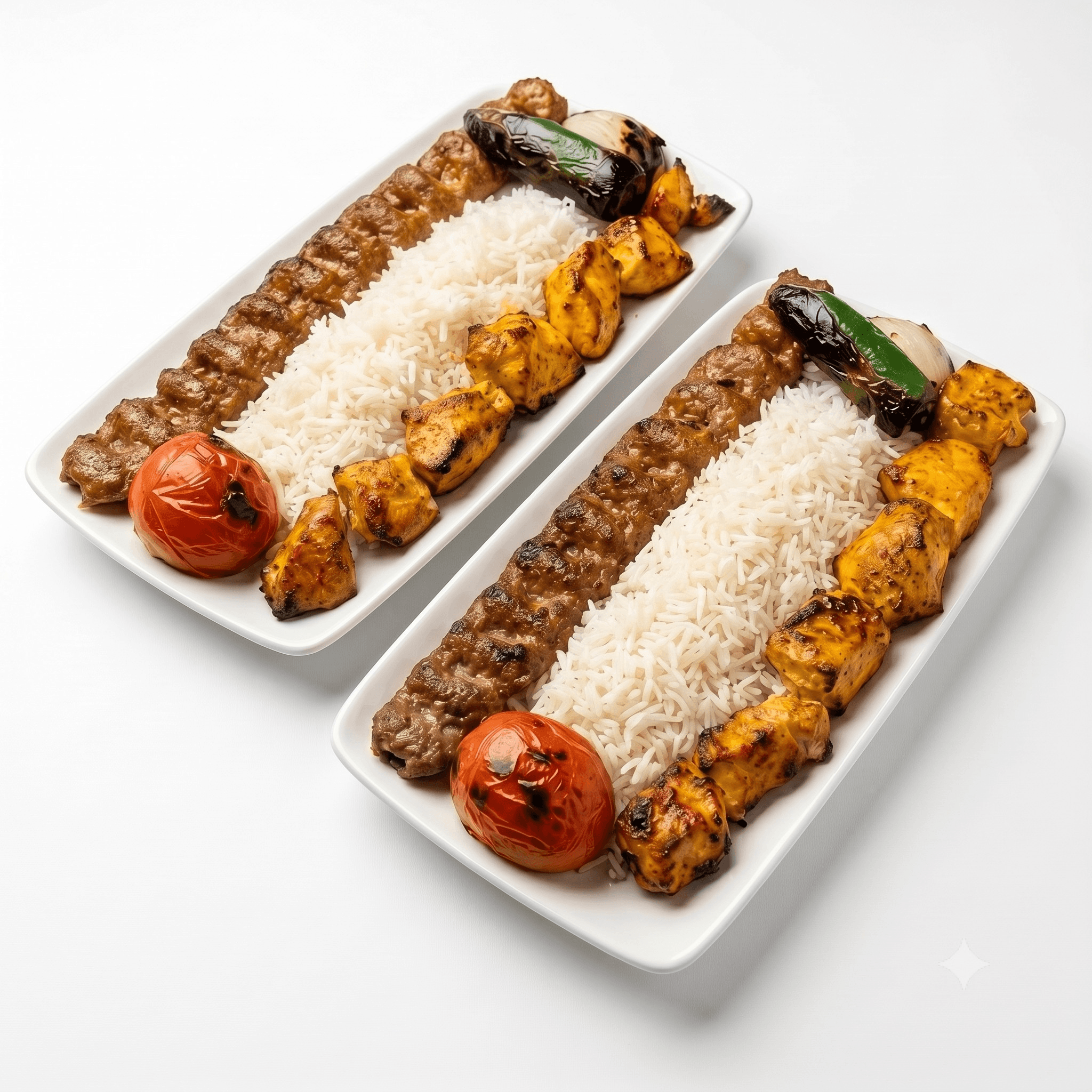 Mixed Kabob Plate #4