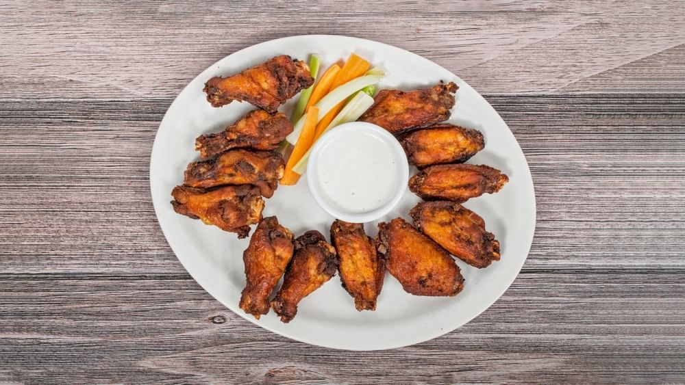 10 - Famous jumbo Chicken Wings