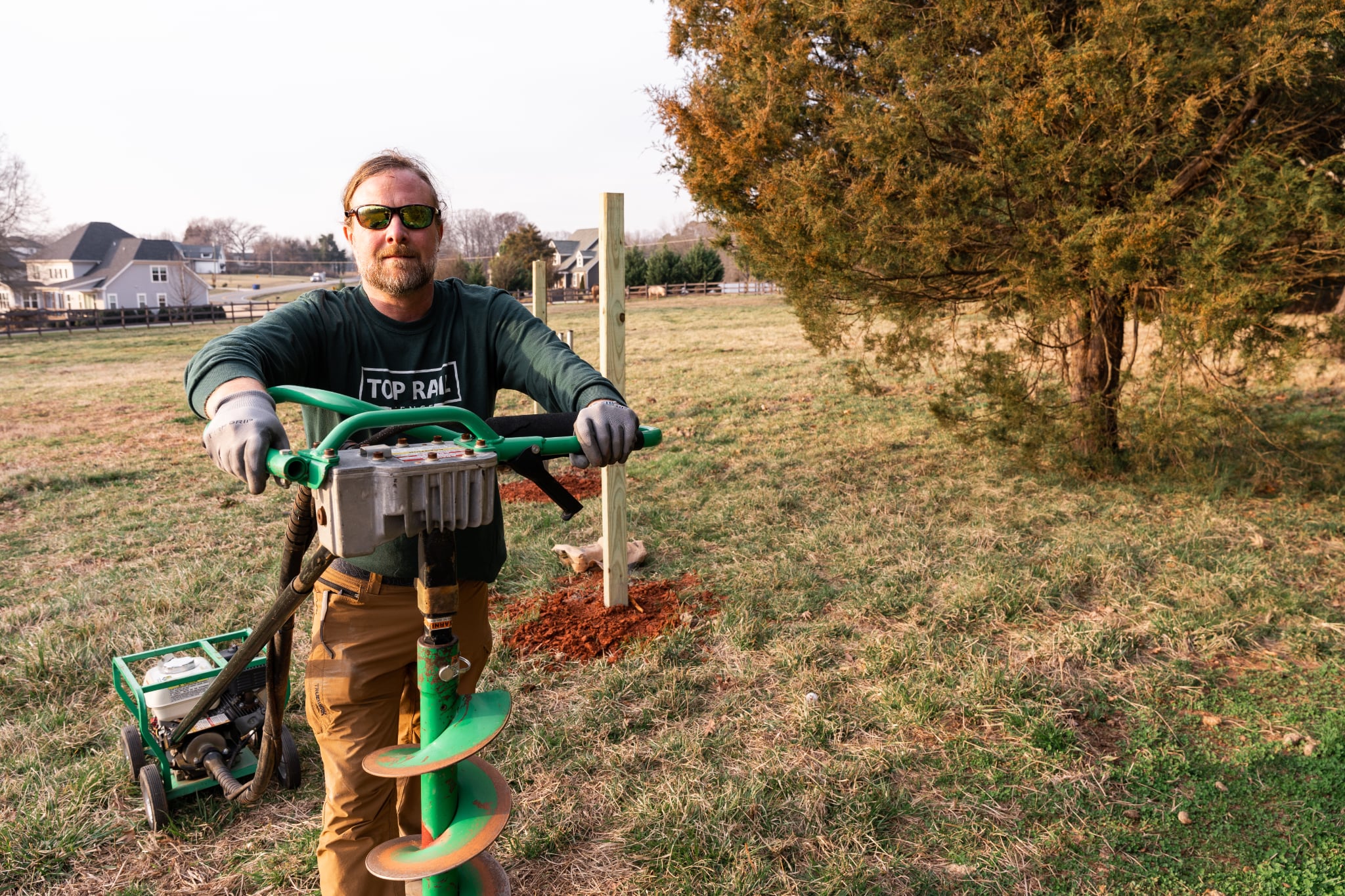 Top Rail Fence New Braunfels Image