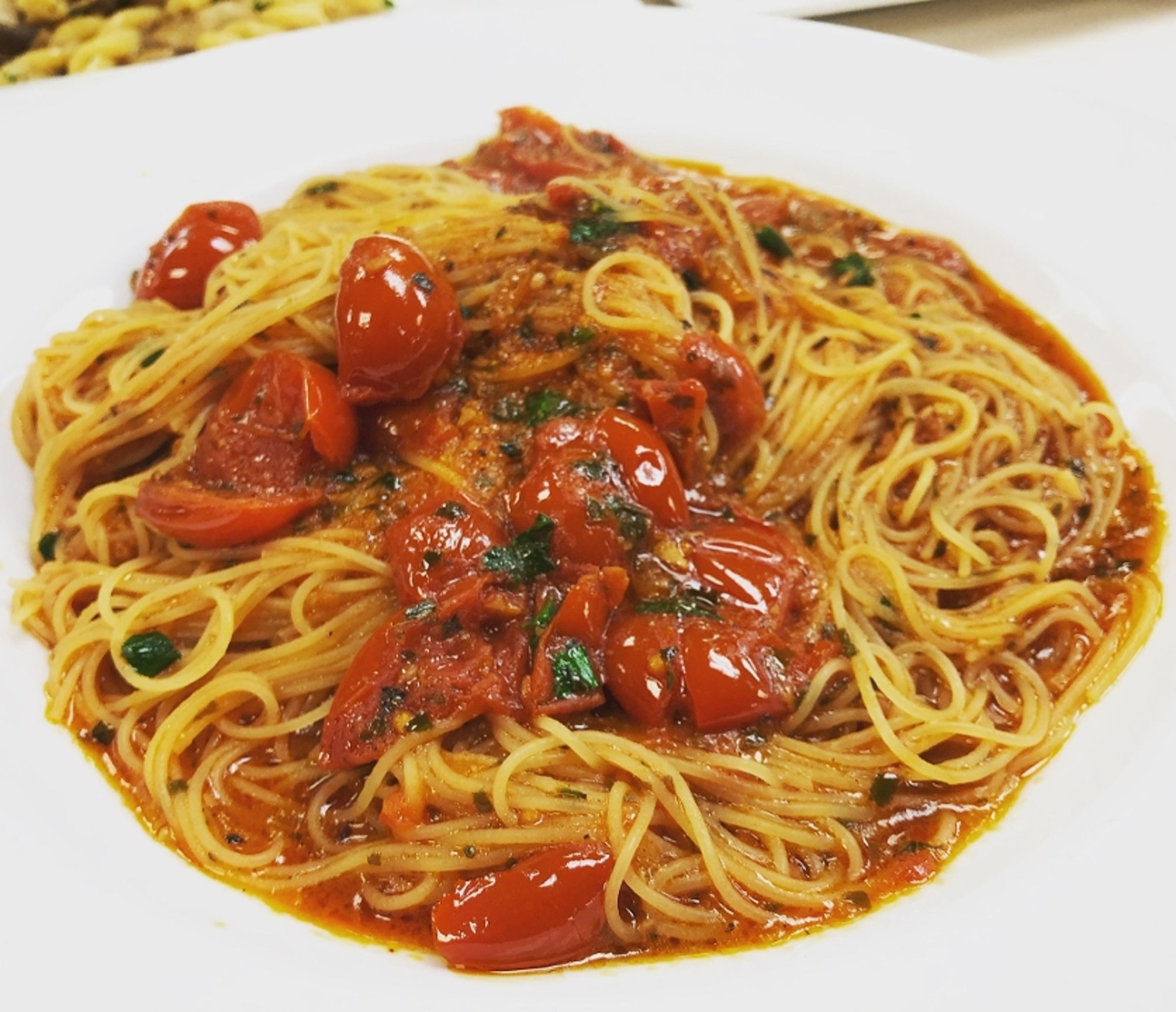 Vermicelli Al Filetto Di Pomodoro