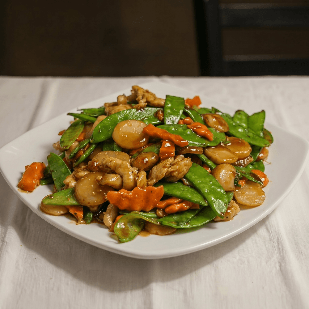 Chicken with Snow Peas