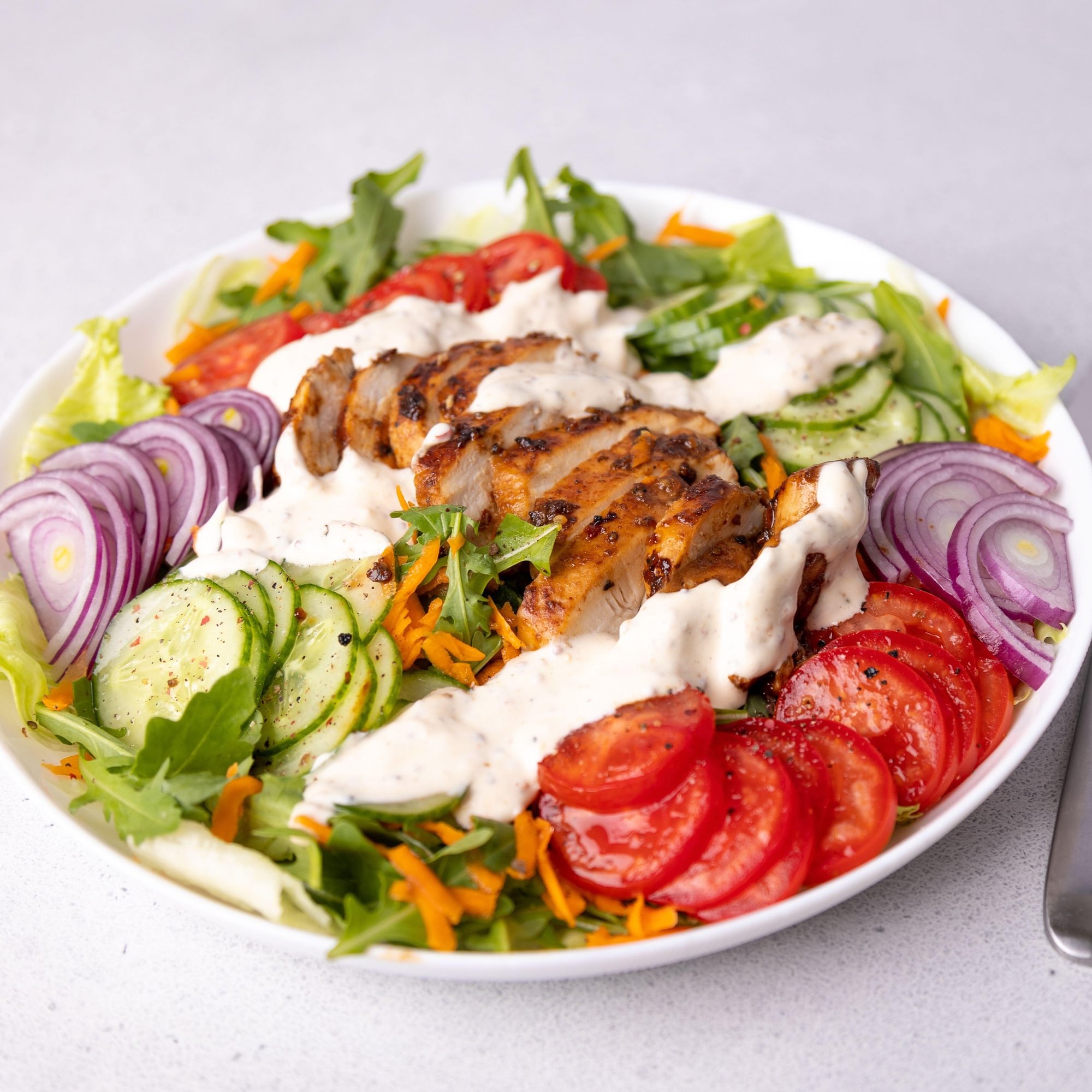 Grilled chicken salad