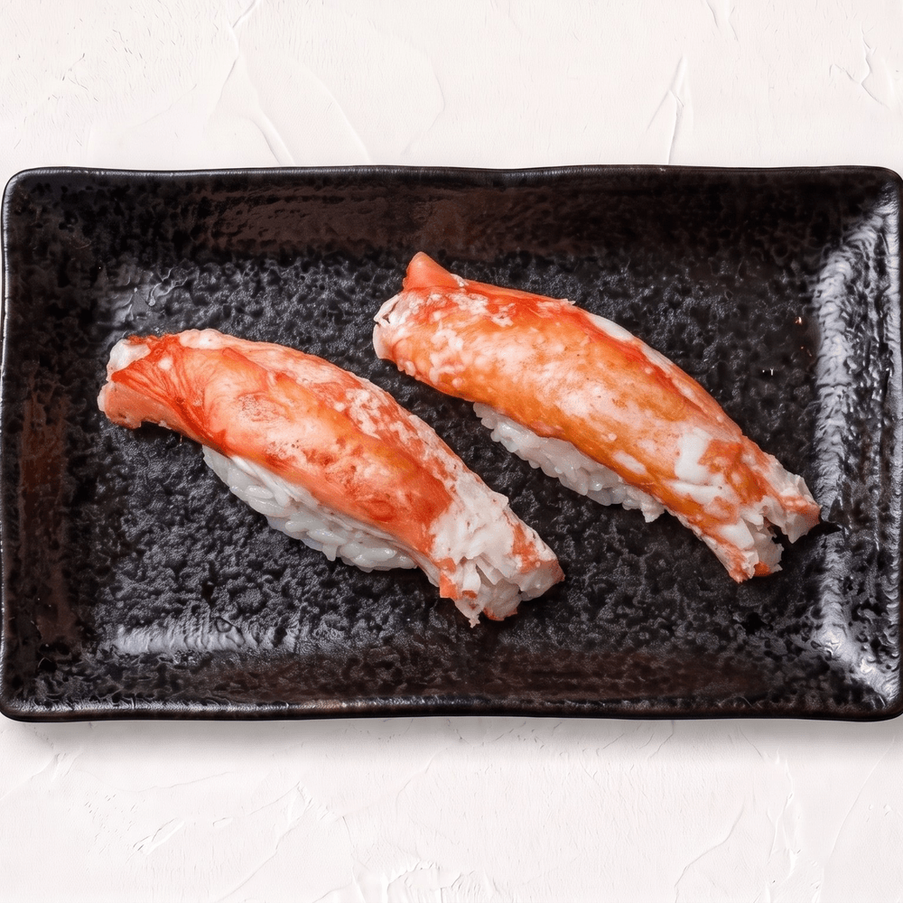 King Crab with Ginger Vinegar Nigiri
