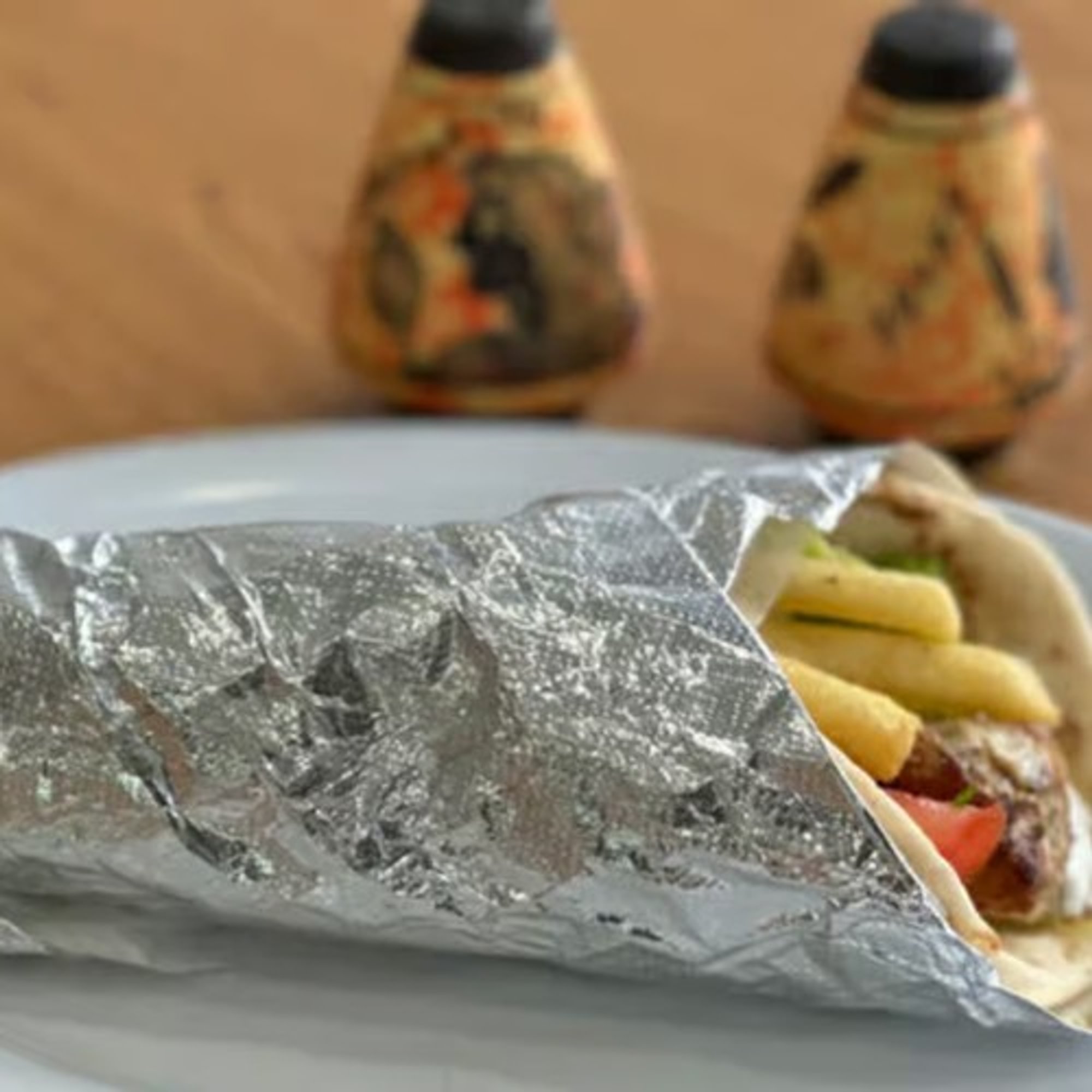 Chicken Souvlaki Sandwich
