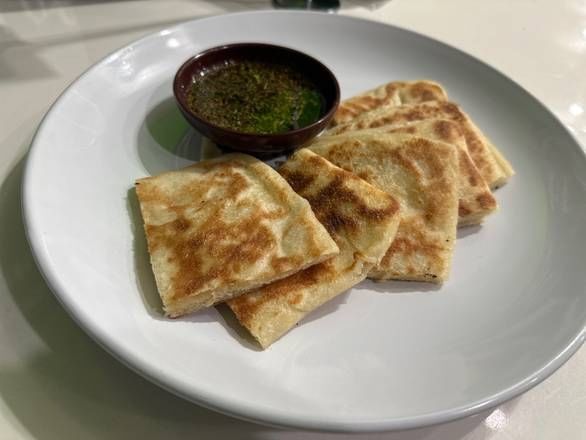 Msemen With Zaatar Olive Oil