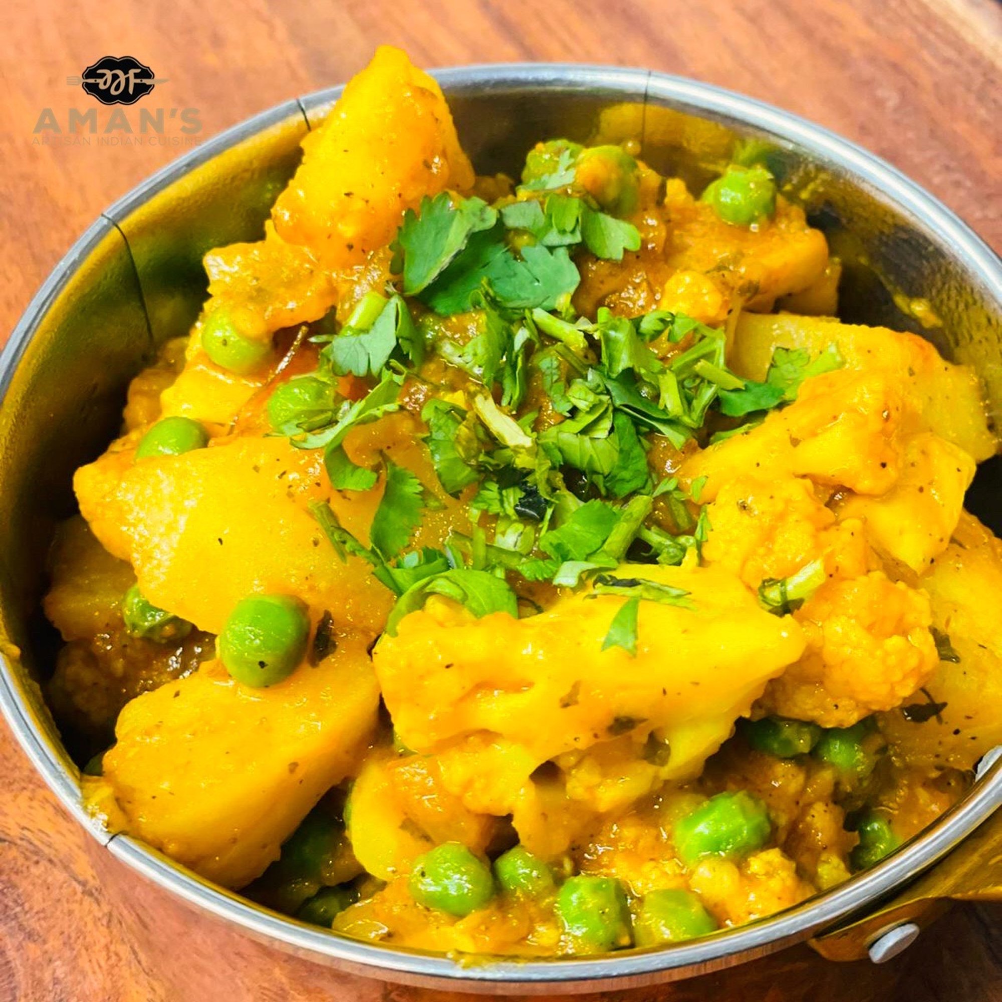 Aloo Gobi Mattar Vegan