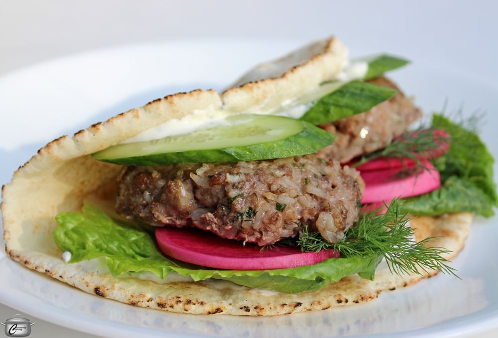 Turkish Meatball (Kofte) Sandwich