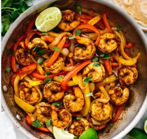Fajitas Camarón