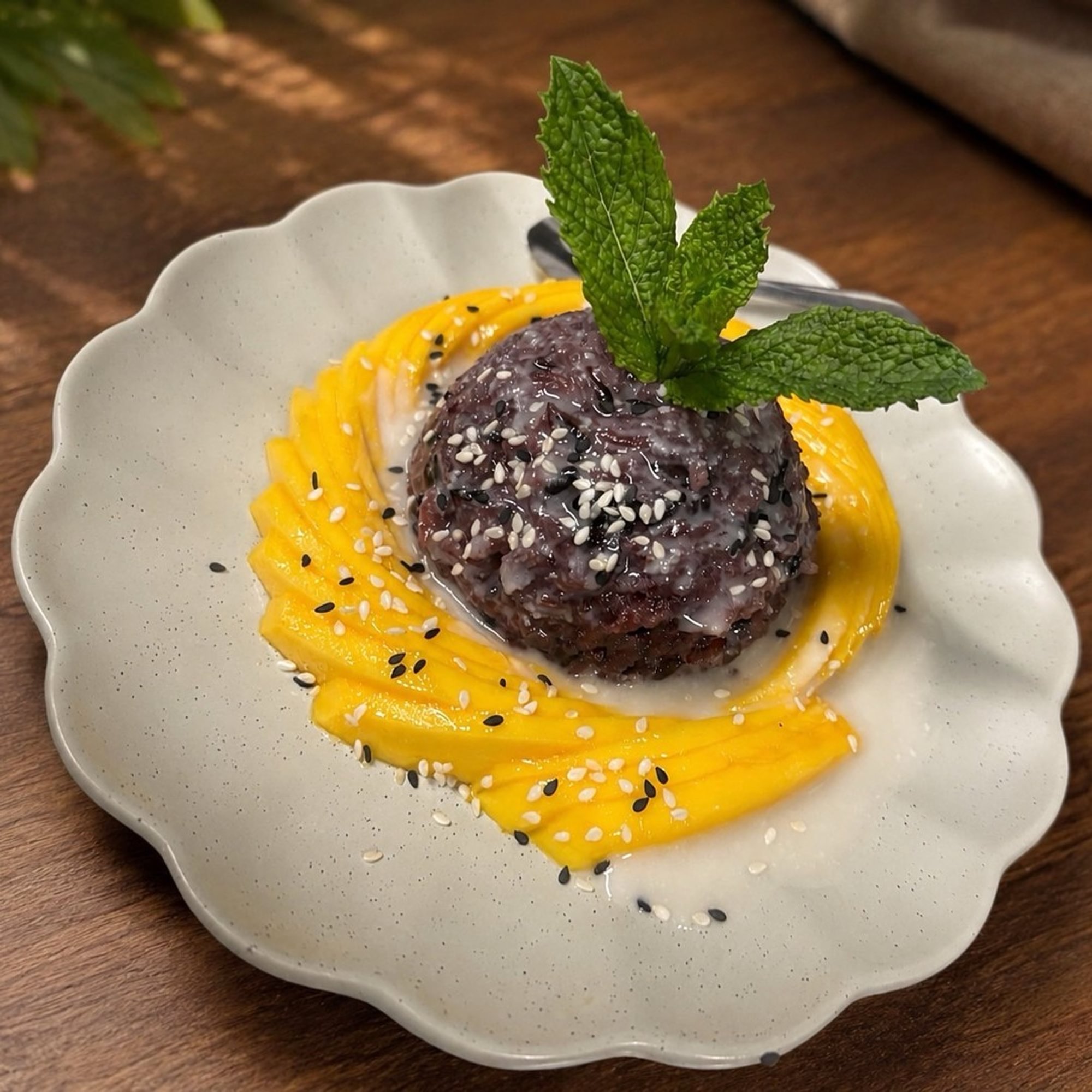 Sweet Sticky Rice with Mango