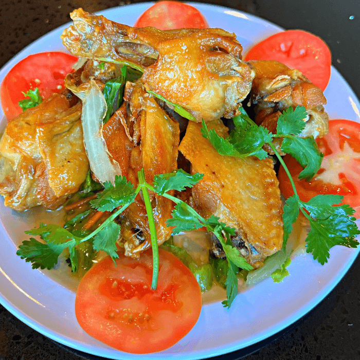 A7. Crispy Chicken Wings (6 per order) (Canh Ga)