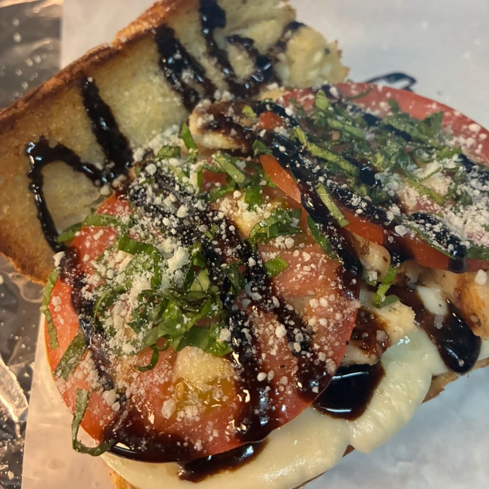 Grilled Chicken Caprese Hero
